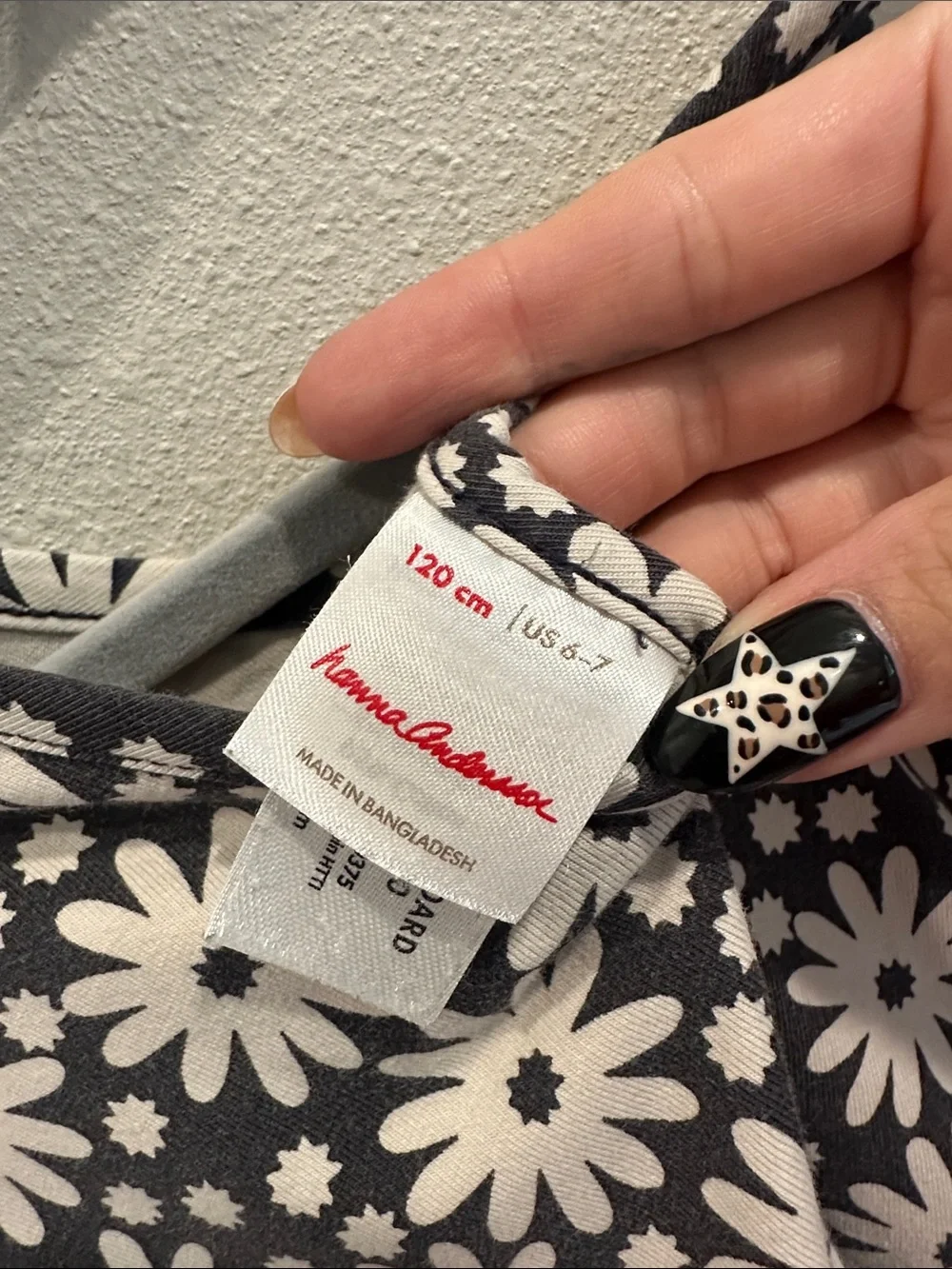 Hanna Andersson Elbow Print Skater Dress